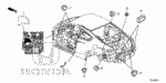 91610SWAA01 - Interior/Bumper: PLUG, HOLE (28MM) for Honda Image