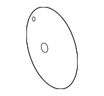 8840316020 - : A/C Compressor Clutch Hub for Toyota: Echo, MR2 Spyder, Paseo, Prius, Tercel Image