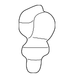 8871813010 - HVAC: Retainer for Toyota: MR2 Spyder Image