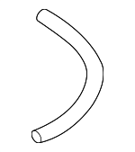 9443862 - Engine: Hose for Volvo: 850, C30, C70, S40, S60, S60 Cross Country, S70, S80, V40, V50, V70, XC60, XC70, XC90 Image