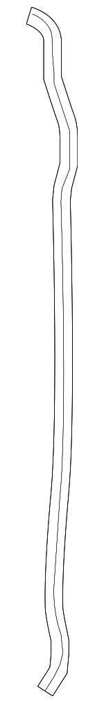 51767336044 - Body: Front Weather-strip for BMW: 740e xDrive, 740i, 740i xDrive, 745e xDrive, 750i, 750i xDrive, M760i xDrive Image