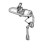 8889582230 - Body: Wiper Motor for Isuzu Image