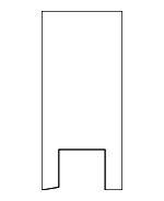 68028358AA - Body: Rear Retainer for Chrysler: 200, Sebring Image