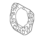 99734724300 - Steering: Steering Column Housing Support for Porsche Image