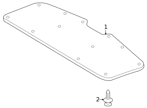 Interior Trim - Trunk for 2008 Nissan 350Z #0