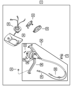 5015843AA - : Cruise Control Servo Bracket for Mopar Image