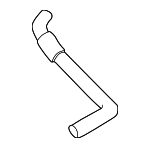 KLG415185 - : Lower Hose for Mazda: 626 Image