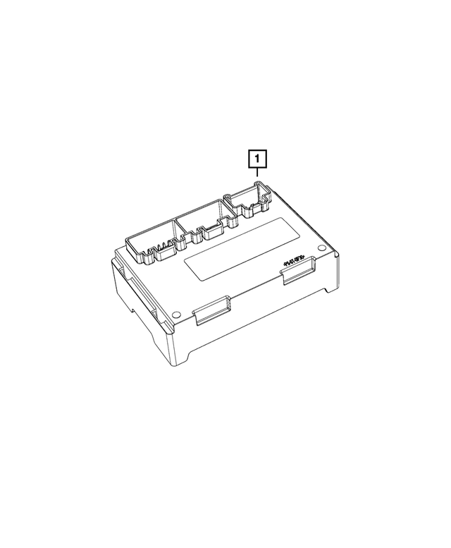 68416518AA - Electrical: Transfer Case Control Module for Mopar Image