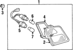 81672AC010 - : Gasket for Toyota Image