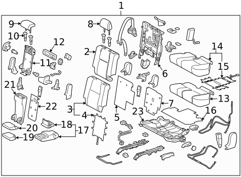 Heated Seats for 2017 Lexus GX460 #2