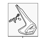 8330B014 - Electrical: Combo Lamp Assembly for Mitsubishi Image