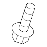 MU240160 - Electrical: Tail Lamp Assembly Bolt for Mitsubishi Image