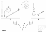 84510016669 - Retrofitting / Conversion / Accessories: Fender Antenna Retrofit Kit for BMW: 318i, 318is, 318ti, 320i, 323Ci, 323i, 325Ci, 325i, 325is, 325xi, 328Ci, 328i, 330Ci, 330i, 330xi, 525i, 528i, 530i, 540i, 540iP, 740i, 740iL, 740iLP, 750iL, 750iLP, M3, M3 3.2, M5, X5 3.0i, X5 4.4i, X5 4.6is, Z3 1.9, Z3 2.5, Z3 2.5i, Z3 2.8, Z3 3.0i, Z3 M3.2 Image image
