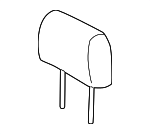 7194004010B0 - Body: Headrest for Toyota Image
