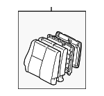 7148004090E0 - Body: Seat Back Assembly for Toyota Image