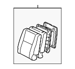 7149004010B2 - Body: Seat Back Assembly for Toyota Image