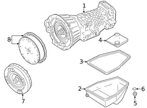 Transmission Hard Parts for 1996 Land Rover Range Rover #0