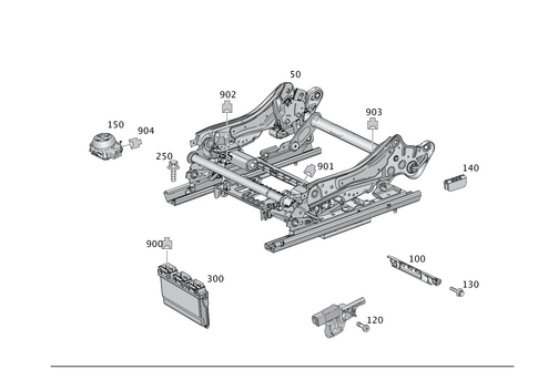 Seat Adjustment for 2017 Mercedes-Benz GLE550e #0