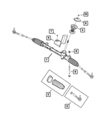 4787974AA - Steering: Steering Column Shaft Seal for Dodge: Hornet | Fiat: 500X | Jeep: Compass, Renegade Image