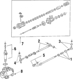 EOTZ3A131C - Steering: Tie Rod End for Ford Image