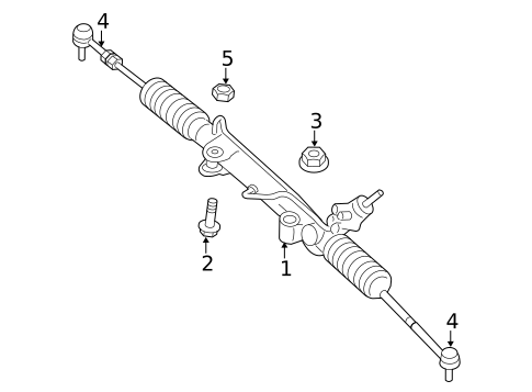 Steering Gear & Linkage for 2014 Jeep Grand Cherokee #0