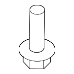 54459JG01C - Suspension: Suspension Cross-member Reinforcement Bolt for Nissan Image