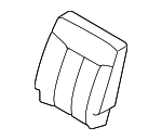 CC3Z2666600CA - Body: Seat Back Cover for Ford: F-250 Super Duty, F-350 Super Duty, F-450 Super Duty Image