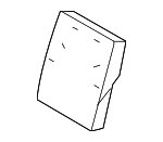 8C3Z2665478A - Body: Armrest Pad for Ford: F-250 Super Duty, F-350 Super Duty, F-450 Super Duty Image