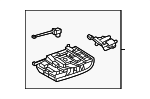 90091459051 - Body: Map Lamp Assembly for Mercedes-Benz Image