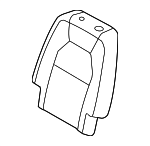 6L9Z7866600BAB - Body: Seat Back Cover for Mercury: Mountaineer Image