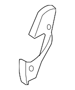 5C5Z7861348AAA - Body: Inner Cover for Lincoln: Aviator | Mercury: Mountaineer Image