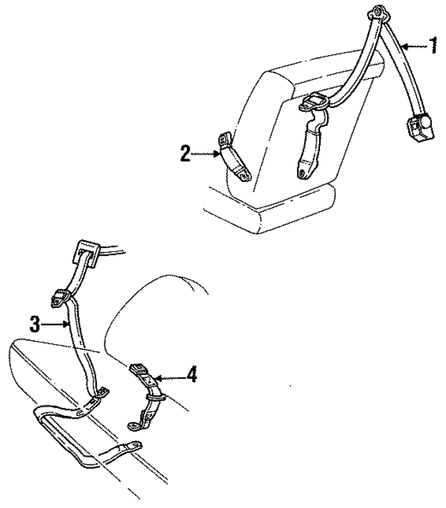 FOZZ61611B08B - Electrical: Retractor for Ford Image