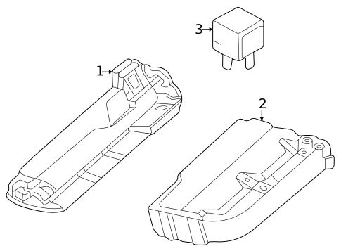Fuse & Relay for 2017 Audi A4 Quattro #2