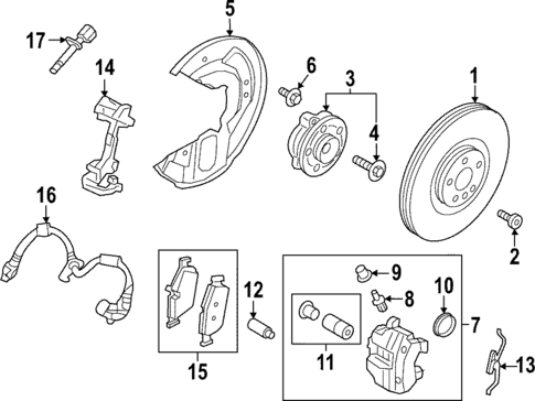 Anti-Lock Brakes for 2021 Volvo XC40 Recharge #2