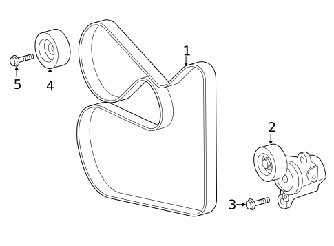 Belts & Pulleys for 2020 Toyota Avalon #0
