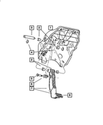52010318AA - Clutch: Pedal Pivot Shaft for Mopar Image