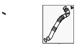 13717605044 - Cooling System: Air Duct for BMW Image
