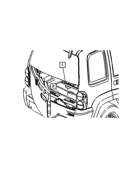 Trunk for 2008 Dodge Nitro #0