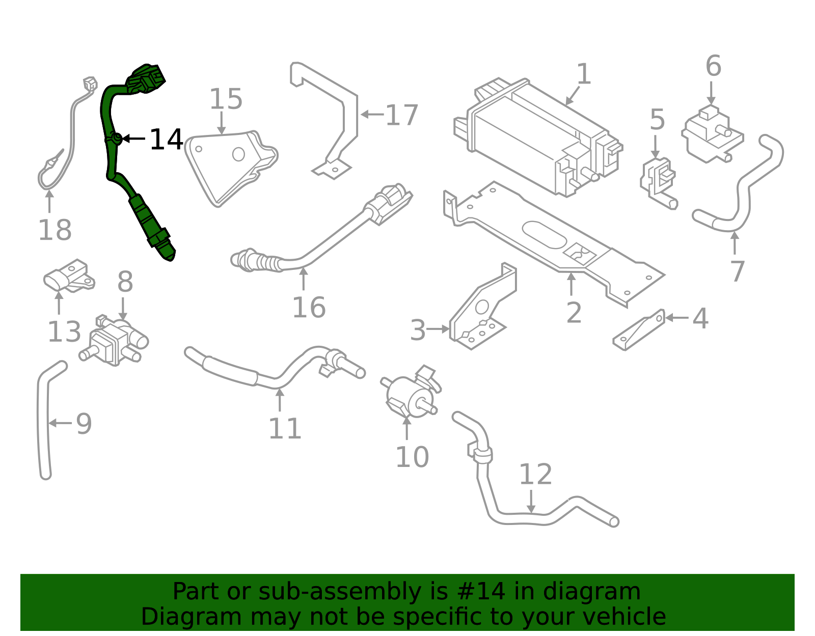 22693-6RA0A - Oxygen Sensor 2020-2024 Nissan Armada | Official