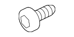 9391315520 - Body: License Bracket Screw for Honda: Accord, Civic, Element, Odyssey, Pilot, Ridgeline Image