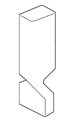 7000D554XA - : Outer Buckle for Mitsubishi: Outlander, Outlander PHEV Image