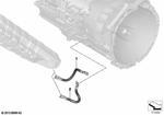 12427848383 - Engine Electrical System: Ground Cable for BMW Image