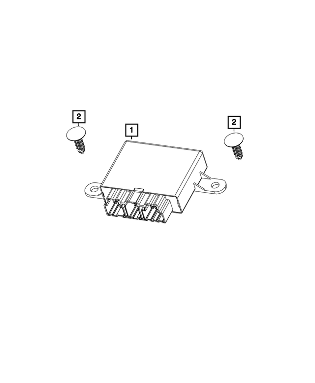 68445309AA - Electrical: Parking Assist Module for Dodge: Challenger, Charger Image