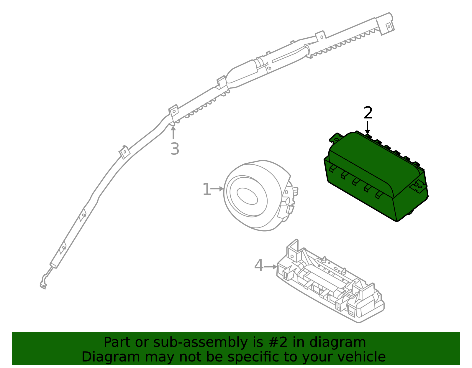 80310-L3000 - Passenger Inflator Module 2021-2024 Kia K5 | Kia.Parts Store
