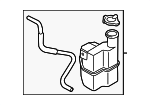 ZJ3815350C - Cooling System: Reservoir for Mazda: 2 Image
