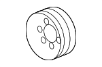 LR067312 - : Crankshaft Pulley for Land Rover: Discovery, Range Rover, Range Rover Sport Image
