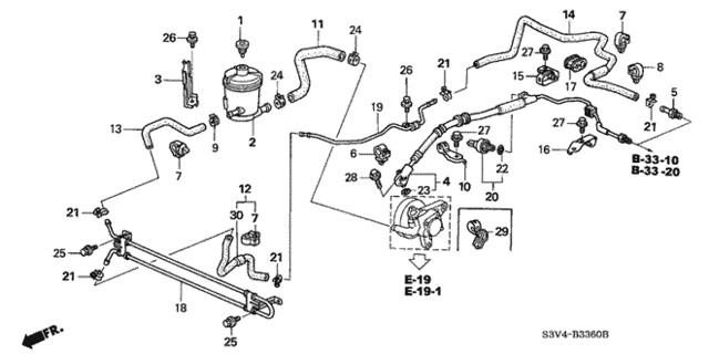 P.S. Lines for 2003 Acura MDX #0