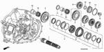 23221R87010 - Transmission - Manual: COUNTERSHAFT for Honda Image