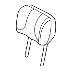 LR110478 - : 2020 Land Rover Range Rover - Headrest for Land Rover: Range Rover Image