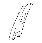 K53B68140C68 - Body: Center Pillar Trim for Kia: Sedona Image